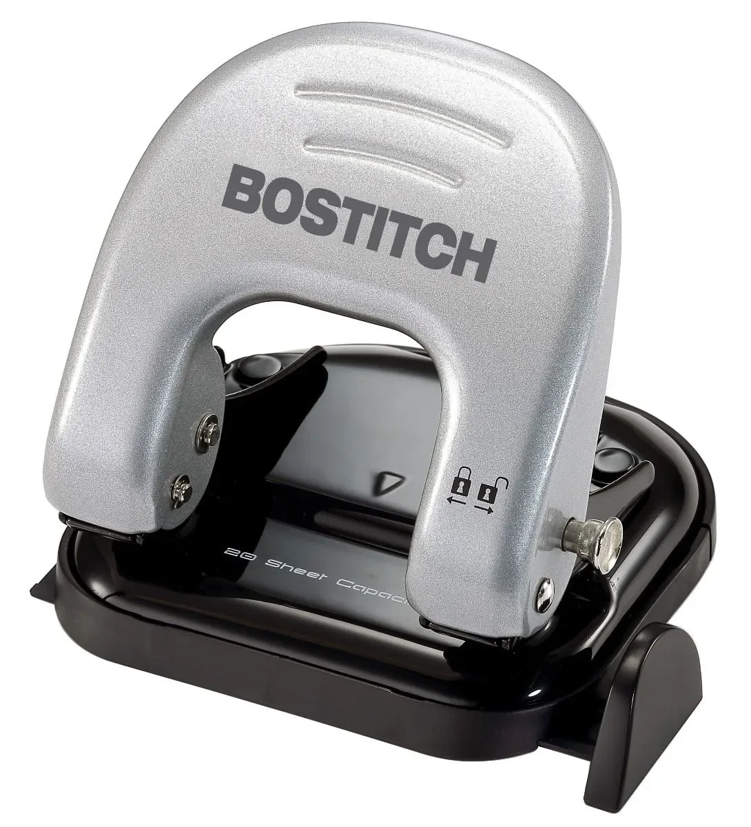 Bostitch Office 2310 Silver Black 2-Hole Punch