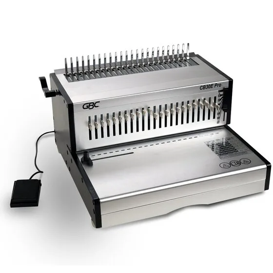 GBC CB30E PRO CombBind Electric Punch and Bind Machine